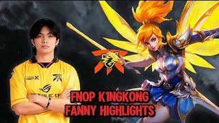 K1ngkong Fanny Highlights vs FCAP Game 1 Day 1 Week 8 MPL PH S14 [upl. by Kurt]