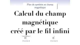 Cours d’électromagnétisme  EM153  champ magnétique  invariances symétries fil infini [upl. by Riccardo110]