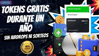 🚨CRIPTOS GRATIS ASEGURADOS 🚨 RECLAMA DURANTE UN AÑO SIN SORTEOS NI AIRDROPS  100 GARANTIZADO [upl. by Atinus]