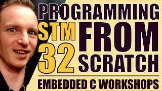 STM32 Programming From Scratch  C Programming  Assembler  GCC  Makefile [upl. by Ajat]