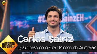 Carlos Sainz explica su problema estomacal en el GP de Australia  El Hormiguero 30 [upl. by Ilatfan669]