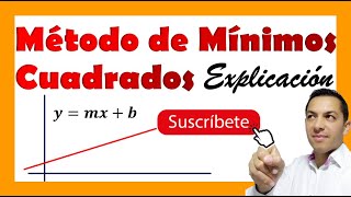 1 MÉTODO DE MÍNIMOS CUADRADOS 📈 [upl. by Otokam]