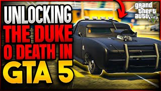 Unlocking the DUKE O DEATH in GTA 5 [upl. by Yffat]