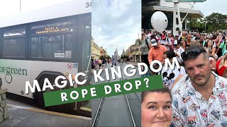 Taking SOG Bus to Magic Kingdom A Princess Breakfast  EARLY ENTRY Rope Drop From Shades of Green [upl. by Ehcram]