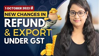 Before apply GST Refund and Export Watch this [upl. by Lorac]