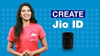 JioFi  How to Create your Jio ID  Reliance Jio [upl. by Aisatsan]