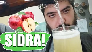 SIDRA FÁCIL COMO FAZER SIDRA DE MAÇÃ  Fermentura [upl. by Oiramd]