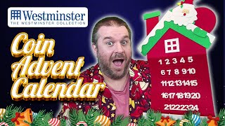 Coin Advent Calendar Unboxing Westminster Collection Edition  Episode 1 [upl. by Jorey]