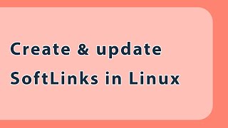 10 How to create Soft Links in Linux  Linux Basics commands tutorials [upl. by Norling]