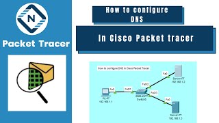 How to Configure DNS Server in CISCO Packet Tracer  CCNA 200301  Networkforyou [upl. by Akemeuwkuhc]