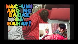 CHEATING PRANK ON GIRLFRIEND SINABUNUTAN NYA YUNG WIG HAHA [upl. by Deehsar]