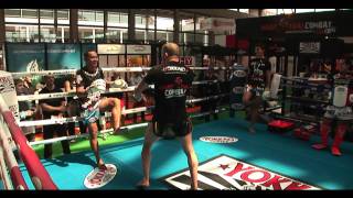 Saenchai Muay Thai Gym vs Dzhabar Askerov HD  Demo Fight by Yokkao [upl. by Melgar276]