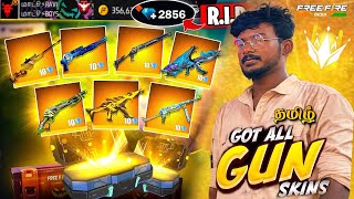 ALL GUNS 10 DIAMONDS💎 ONLY  NEW EVENT CRATES OPENING FREE FIRE🔥 மாட்டு RAVI [upl. by Suanne]