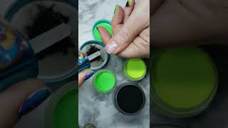 Marvin The Martian 🛸 Dip Powder Nail Art marvinthemartian dippowdernails [upl. by Eima]