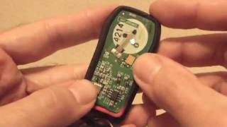 Changing Key Fob  Remote Battery for Nissan Quest 2006 [upl. by Egin]