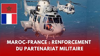 MarocFrance  Relance du partenariat militaire [upl. by Asusej]