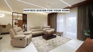 Stunning 3BHK Apartment Interior Design in Bangalore by SR Creations [upl. by Enait]