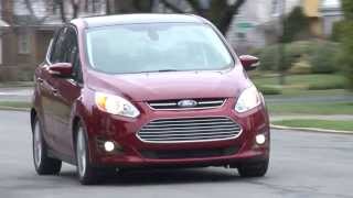 2013 Ford CMAX Energi  Drive Time Review with Steve Hammes  TestDriveNow [upl. by Gnen984]