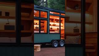 Ultimate MINIMALIST Tiny Home on WHEELS You HAVE to SEE 2 minimalism tinyhome [upl. by Oriaj]