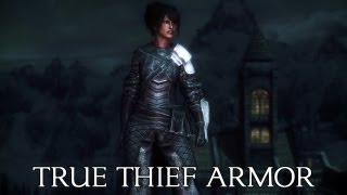 TES V  Skyrim Mods True Thief Armor [upl. by Sidky]