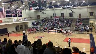 CHS vs Powdersville 111224 Upperstate Championship Set 1 [upl. by Popele]