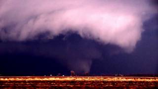 April 9th 2015 RochelleFairdale Illinois tornado [upl. by Harwill]