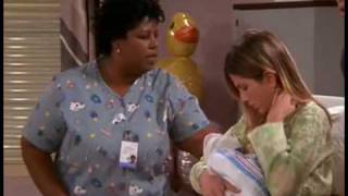 Friends  Jeniffer aniston breast feeding baby [upl. by Odie]