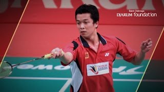 Taufik Hidayat PB SGS PLN VS RiichiI Takeshita TONAMI BADMINTON CLUB DJARUM SUPERLIGA 2013 [upl. by Yarazed604]