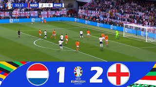 Olanda vs Anglia 12  Semifinale  UEFA Euro 2024  Repere ale meciului [upl. by Murdocca]