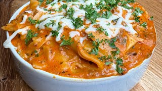 Lasagne Bolognese Suppe 🍝 die musst du unbedingt probieren 😋 [upl. by Jem]