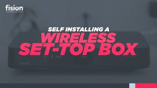 Self Installing a Wireless Settop Box [upl. by Aehsal]