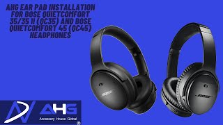 Revive Your Bose QC45 or QC35 How to Easily Replace Your Ear Pads Today Stepbystep [upl. by Ave301]