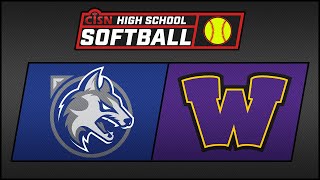 2024 CIML Softball Waukee Northwest vs Waukee [upl. by Harrat]