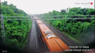 Howrah to Gaya vande bharat express howrah gayakultiasansol indinrailway vandebharatexpress [upl. by Middle496]