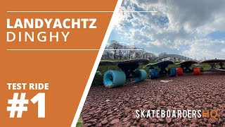 Landyachtz Dinghy Test Ride  This Commuter Skateboard Rocks [upl. by Salita]