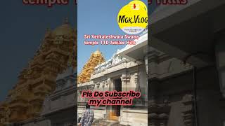 TTD Mini Tirumala Tirupati Devasthanam Jubilee hillsgod love MGKVLOG [upl. by Ycnan]