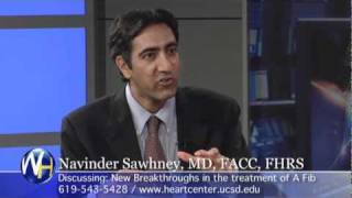 AFIB Navinder Sawhney MD FACC FHRS  New treatment for A Fib [upl. by Idnyl715]