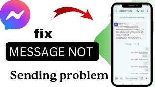 How to fix message not sending problem 🔥 message not send check option issue solve [upl. by Dnomzed]