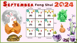 September 2024 Flying Star Feng Shui and 5element Suggestions [upl. by Nareik240]