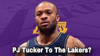 NBA Trade Rumors PJ Tucker Is a Trade Idea For The Lakers [upl. by Eseerehs]