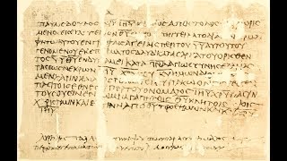 Two Short Greek Writings from Roman Egypt [upl. by Ysac]