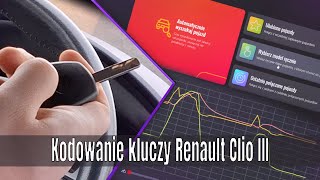 Kodowanie kluczy oraz pilota w Renault Clio 3Master II [upl. by Kapeed]