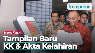 Gunakan QR Code Ini Tampilan Baru KK Dan Akta Kelahiran [upl. by Edithe413]