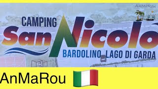 🇮🇹 Gardasee Bardolino Camping San Nicolo Italien [upl. by Mundford368]