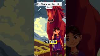 Ghoda aur bacche ki dosti shorts [upl. by Jules769]