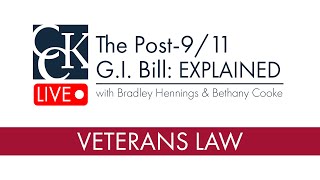 The Post911 GI Bill Explained [upl. by Ahsikam]