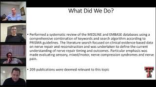 Timing of Peripheral Nerve Repair – Dr Brendan MacKay [upl. by Williams]