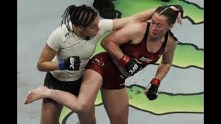 Maycee Barber vs Molly Mccann [upl. by Cown]