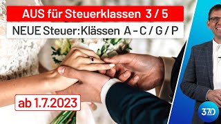 Zum 1 APRIL 🤣 AUS für die Steuerklassen 3 und 5 Änderungen für Ehegatten Ehegattensplitting [upl. by Llemert]