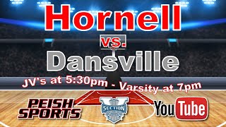 Hornell Lady Raiders vs Dansville Lady Mustangs Girls Varsity Basketball [upl. by Zolner]